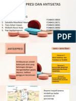 Farmakologi Presentasi Kelompok G - Antidepresan Dan Antiansietas