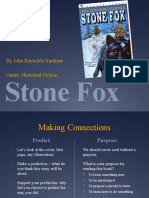 Stone Fox: by John Reynolds Gardiner Genre: Historical Fiction