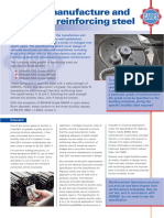 Design, Manufacture and Supply of Reinforcing Steel: Concern