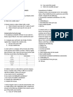 Business Mathematics BM - LP # Lecture Problems: Salaries and Wages Compensation by Salary