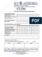 Fiche D'appréciation