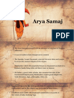 Arya Samaj Movement Revivalist Hindu Reform