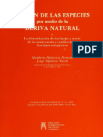 Maturana 2000 Diversificación Por Deriva Natural
