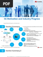 01 HCIA 5G Motivation and Industry Progress