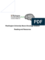 Neuro Oncology Reading Syllabus