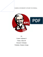 The Challenging Journey of KFC in India