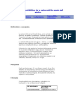 Tratamiento Antibiótico de La Osteomielitis Aguda Del Adulto