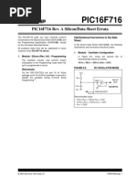 PIC16F716: PIC16F716 Rev. A Silicon/Data Sheet Errata