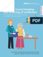 Quick Guide Effective Record Keeping Ordering Medicines