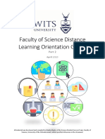 Faculty of Science Distance Learning Orientation Guide Part 2