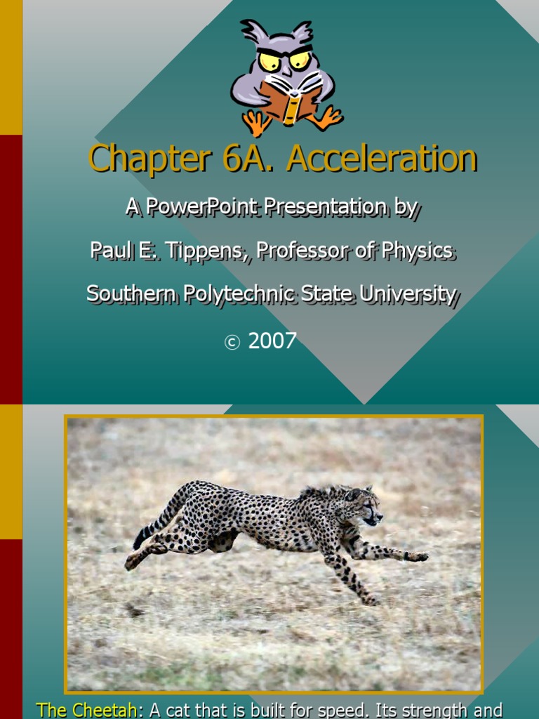 Chapter 6A. Acceleration | PDF | Acceleration | Speed