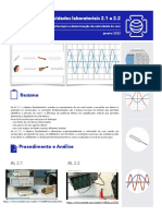 Atividades Laboratoriais 2.1 e 2.2: Resumo