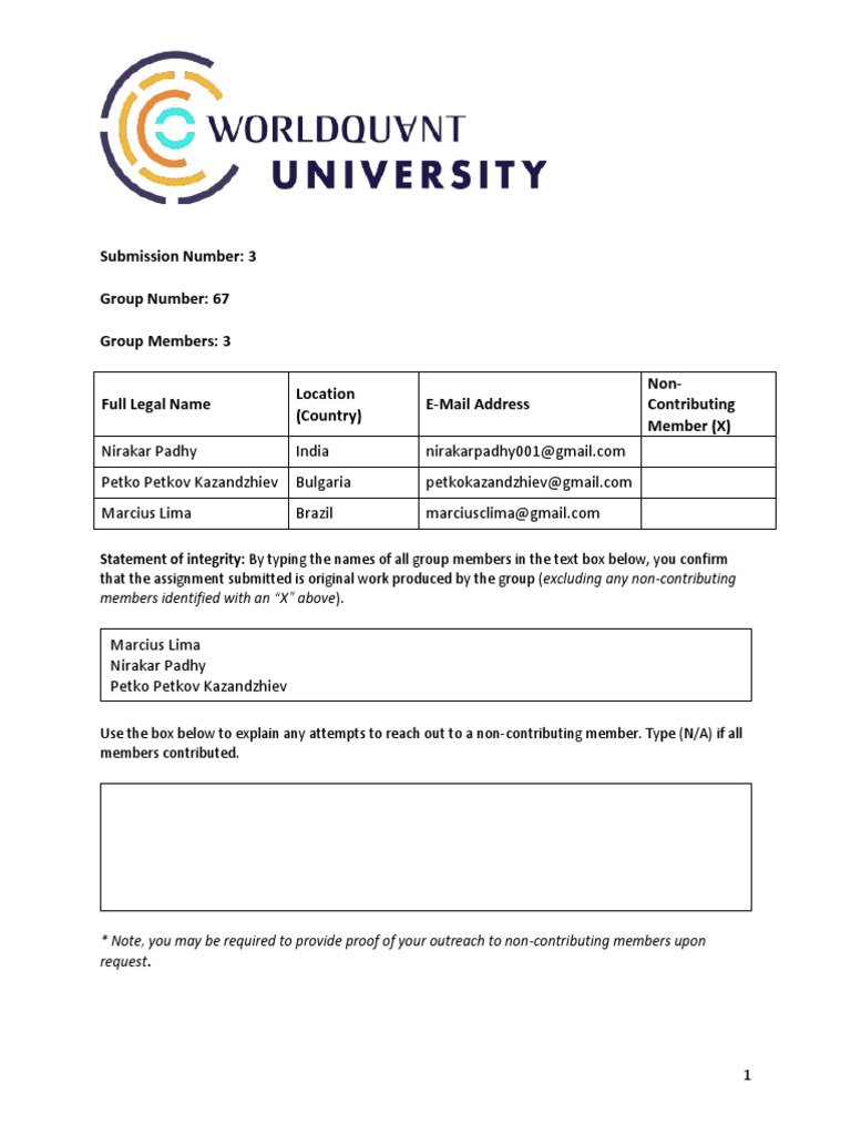 Group 67, Submission 3 PDF Mortgage Backed Security Fannie Mae