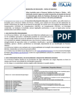 Edital Nº060-2021 - Processo Seletivo ACT