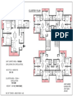 Unit Plan Cluster Plan: Unit Carpet Area - (Including 20% Circulation) NO OF DU 48600/150