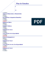 Plan de Estudios Maestria Ing Biomedica