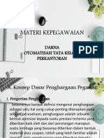 Materi Kepegawaian