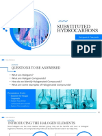 Substituted Hydrocarbons-Halogenated Compounds