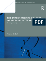International Politics Judicial Intervention