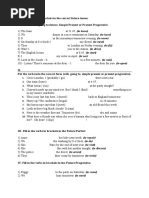 Future Tenses - Mixed Exercises