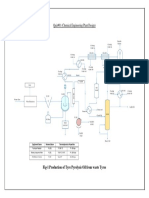 Quiz#01 (Chemical Engineering Plant Design) : Fig-1 Production of Tyre Pyrolysis Oil From Waste Tyres