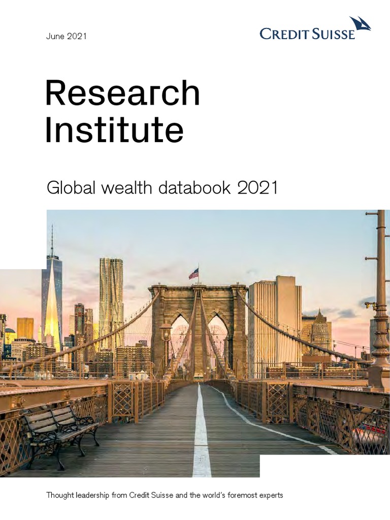 Global Wealth Databook 2021 PDF Wealth Gini Coefficient