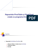 PivotTable PivotChart II