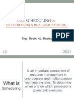 Scheduling: Task IN Multiprocessor Real-Time Systems
