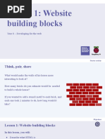 L1 Slides - Developing For The Web - Y8