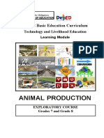 Animal Production Learning Module