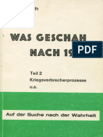 Heinz Roth - Was Geschah Nach 1945 Teil 2