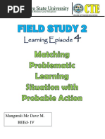 Field Study Learning Episode 4