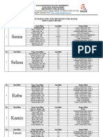 Jadwal Piket Guru 2022 New