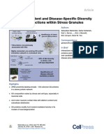 Context-Dependent and Disease-Specific Diversity in Protein Interactions Within Stress Granules