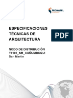 2.2. Especificaciones Técnicas de Arquitectura - NODO DISTRIBUCIÓN
