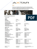 Technical Data Sheet: RX2032F Passenger & Material Hoist