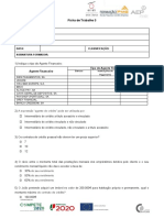 Ficha de Trabalho 3 sobre Agentes Financeiros e Crédito