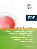 0907 TED Influenza AH1N1 Measuring Influenza Vaccine Effectiveness Protocol Case Control Studies