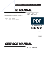 Sony KDL 46EX405 Service ID5144
