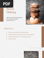 Bread Making: Ddiscussion For The Performance Task in Bread and Pastry Production NC-II