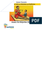Tathmini Ya Taifa Ya Matokeo Ya Kujifunza Uwezo Tanzania: Kitabu Cha Majaribio 2015