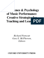 Richard Parncutt, Gary McPherson - The Science and Psychology of Music Performance_ Creative Strategies for Teaching and Learning-Oxford University Press, USA (2002)