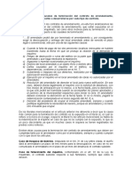 Foro 1 Causales de Terminación Del Contrato de Arrendamiento