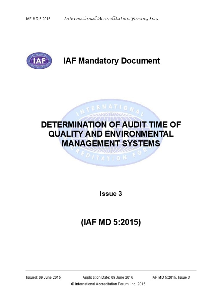Iaf MD 05 | PDF