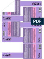 Stiker Clazio A3