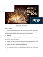 Week 012 Module Elements of Fiction