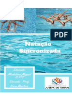 Educação Física - Natação Sincronizada