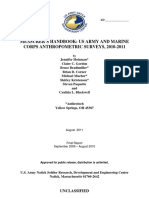 Measurer'S Handbook: Us Army and Marine Corps Anthropometric Surveys, 2010-2011