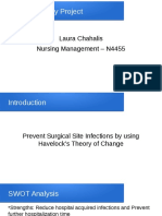 Change Theory Project: Laura Chahalis Nursing Management - N4455