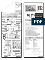 Document.onl Manual Gs 315 Iek Sistemas Eletro Manual Do Instalador Gs 315 Auto Code Alarme